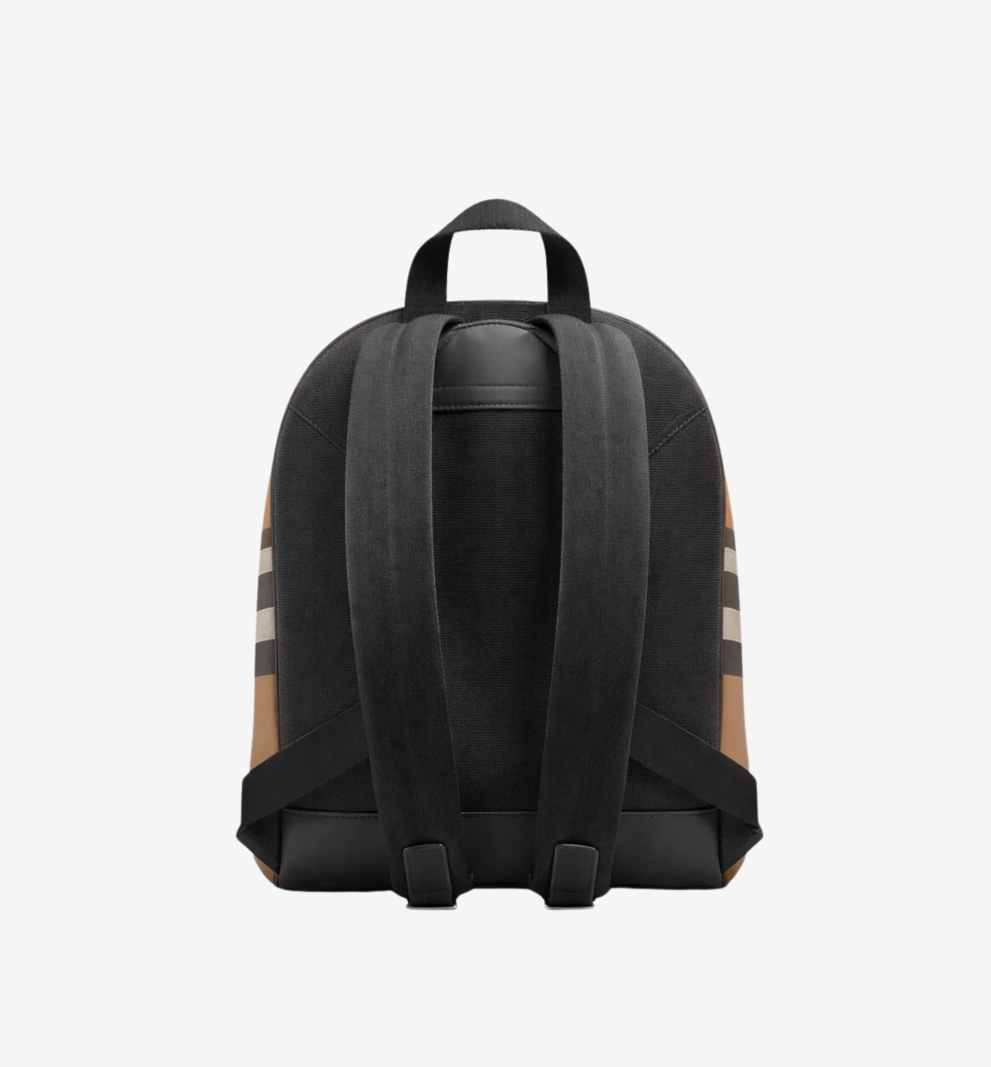 Burberry Jeff House Check Canvas Medium Backpack