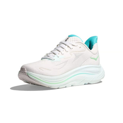 CLIFTON 10 - WHITE/TURQUOISE