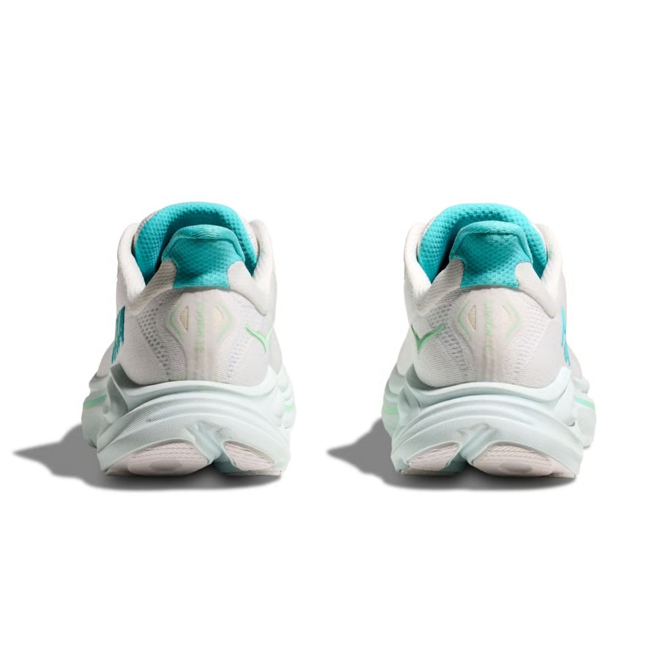 CLIFTON 10 - WHITE/TURQUOISE