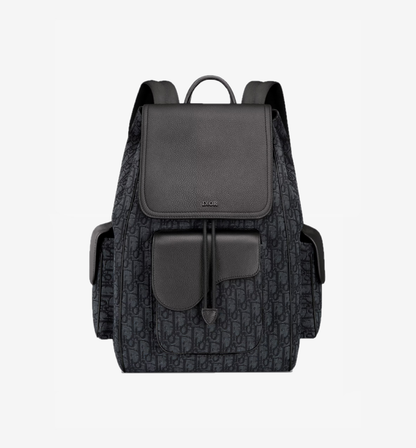 Dior Saddle Backpack – Black