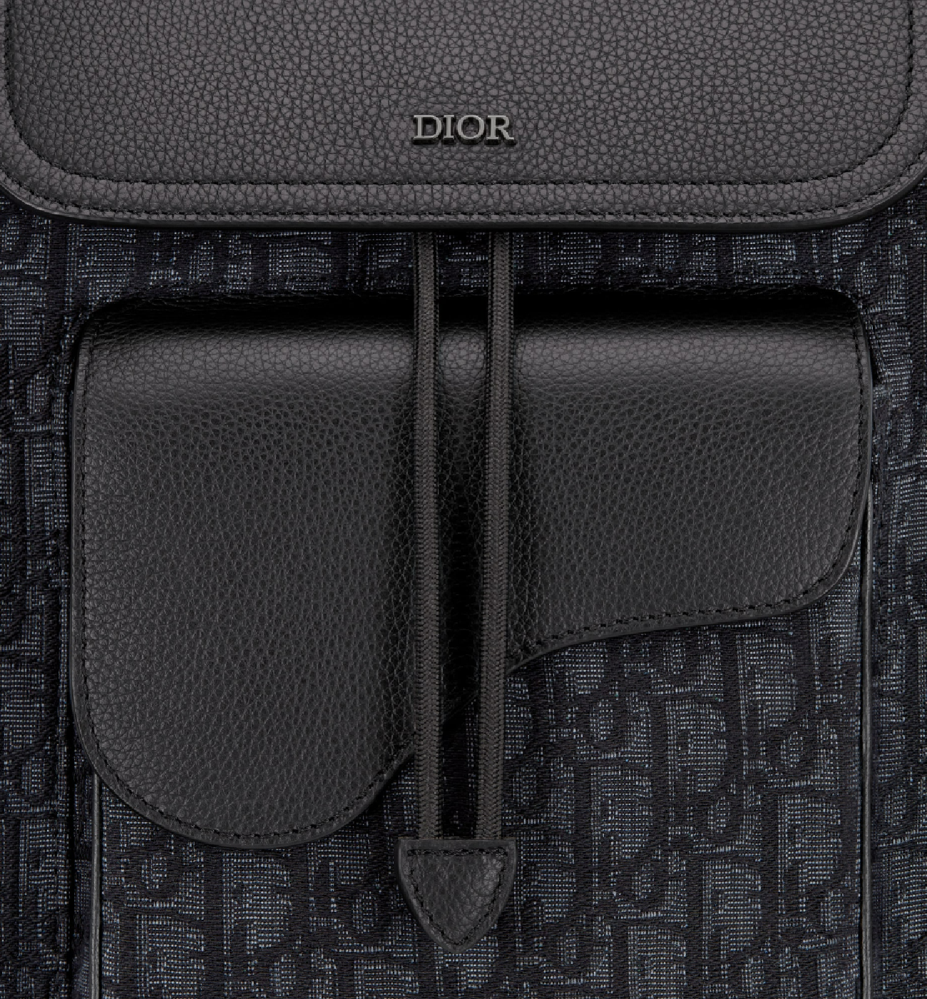 Dior Saddle Backpack – Black