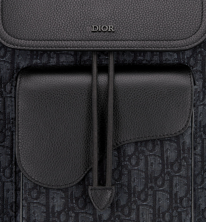Dior Saddle Backpack – Black