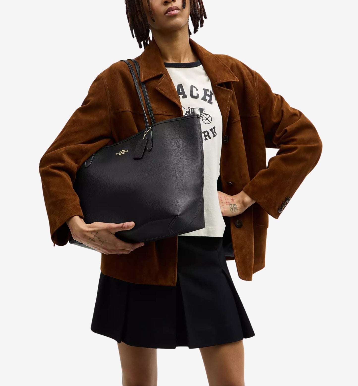 Mollie Tote Bag in Signature Canvas