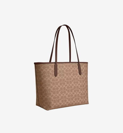 Mollie Tote Bag in Signature Canvas